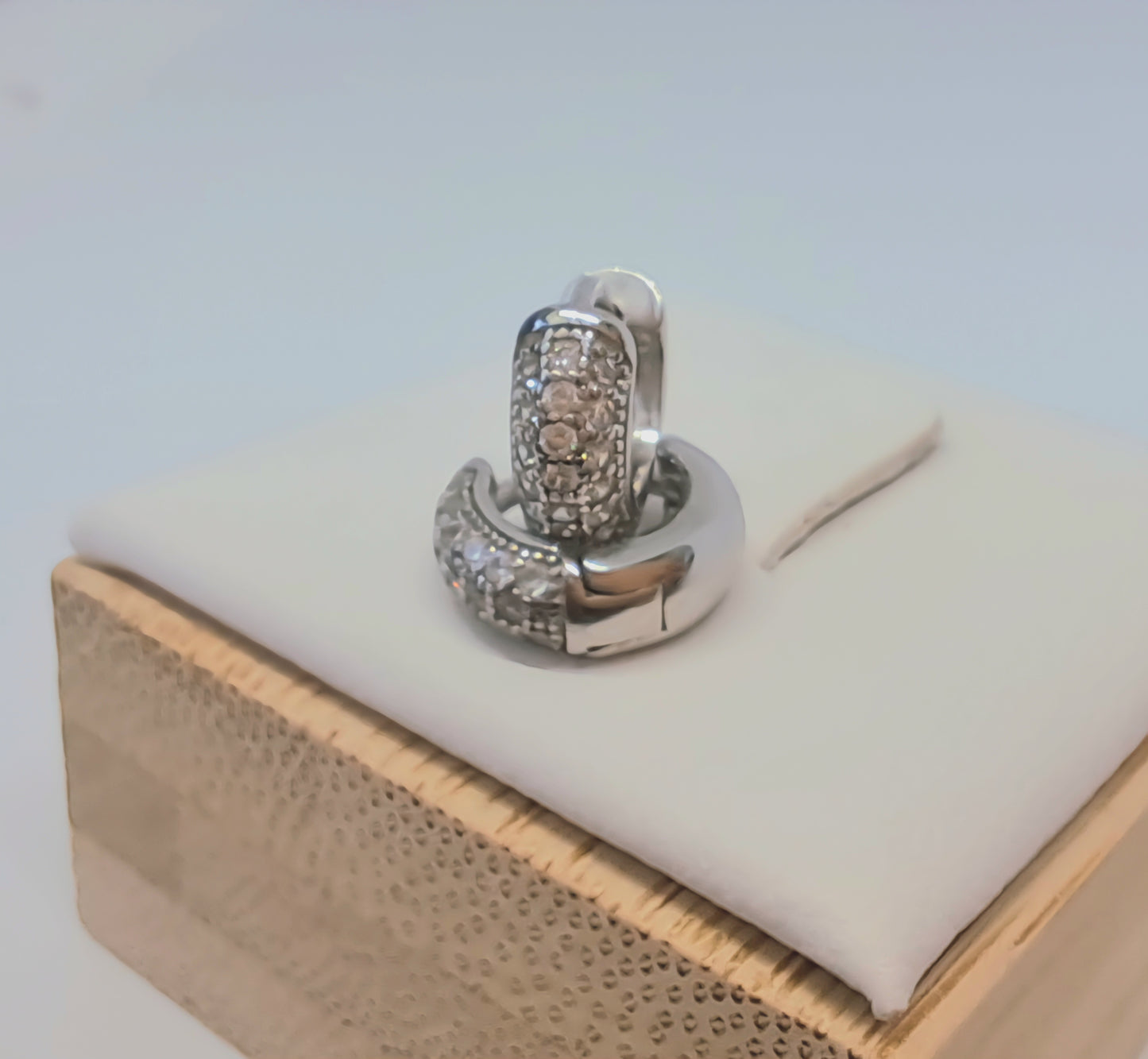 Small hoops-earrings