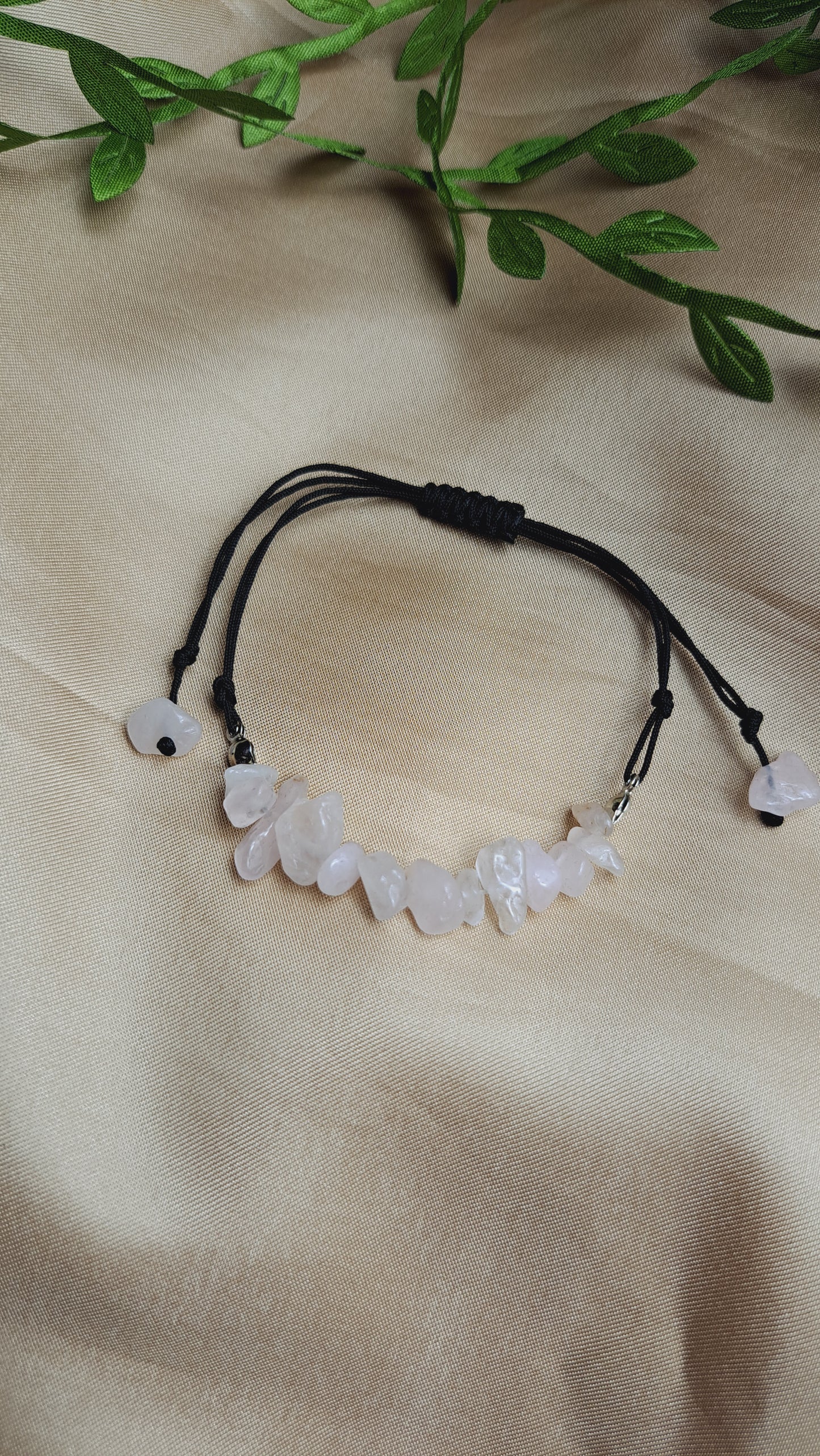 Adjustable Quartz bracelet