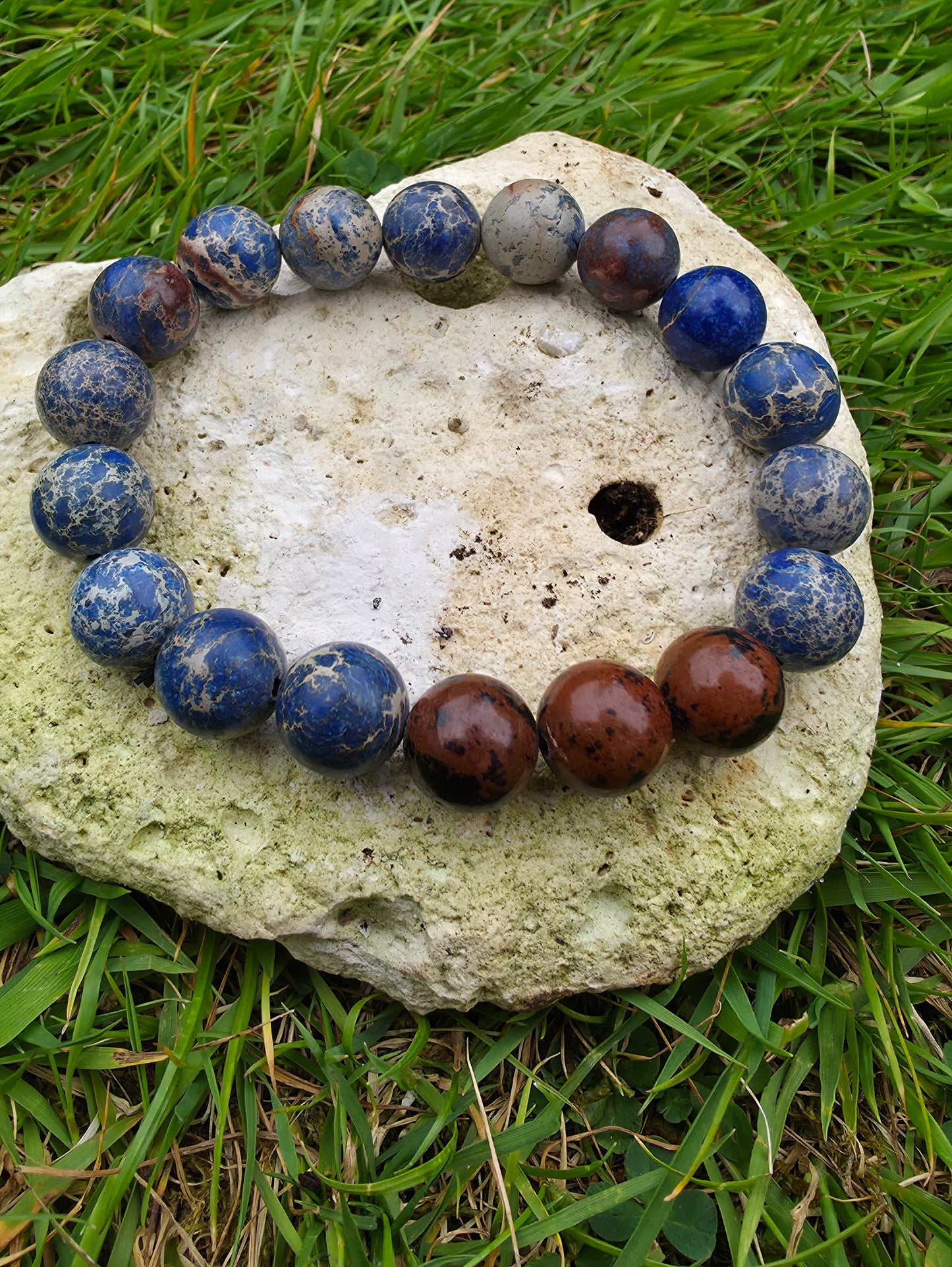 Mahogany obsidian and regalite