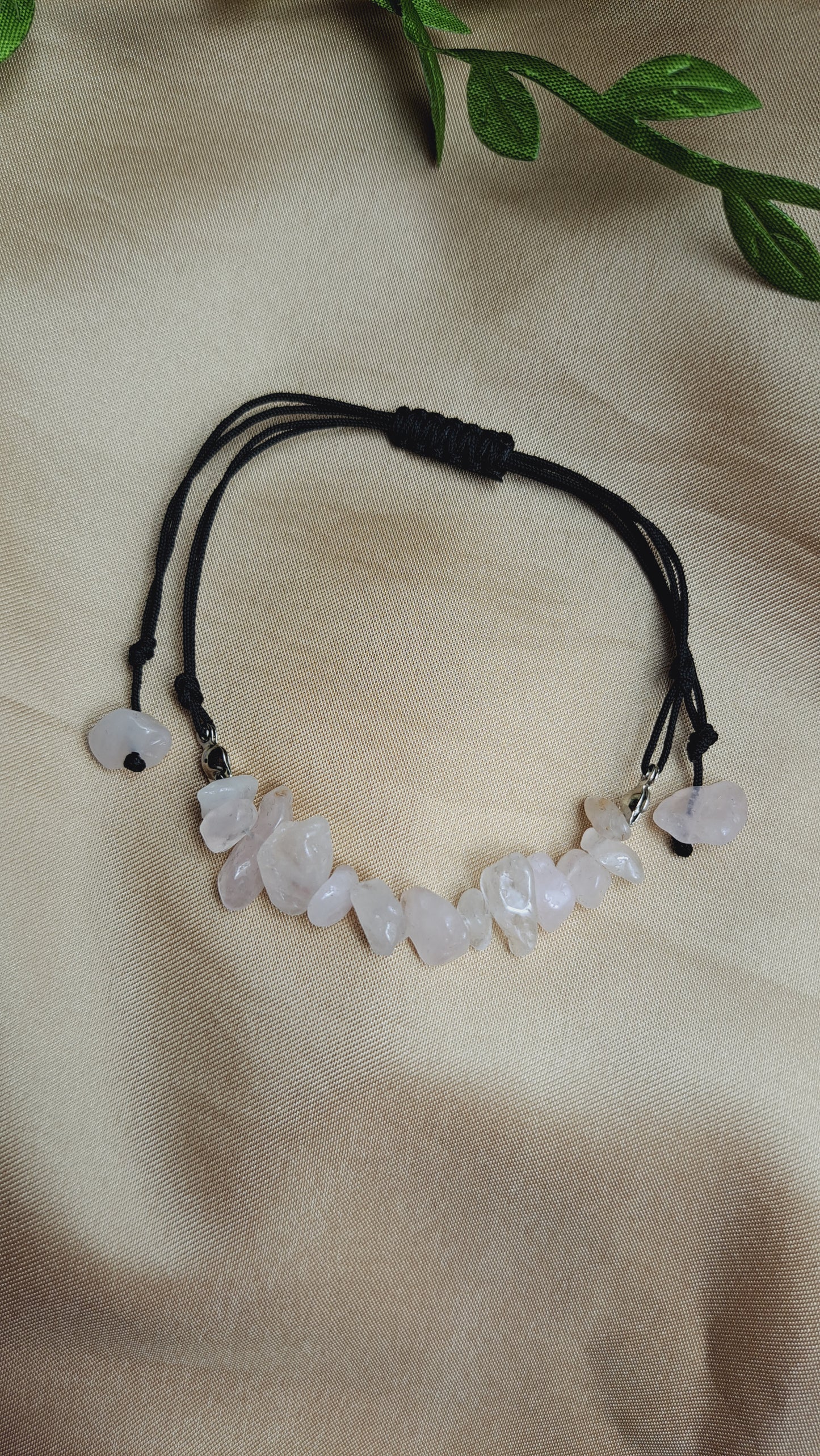 Adjustable Quartz bracelet