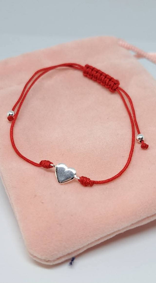 Heart adjustable bracelet