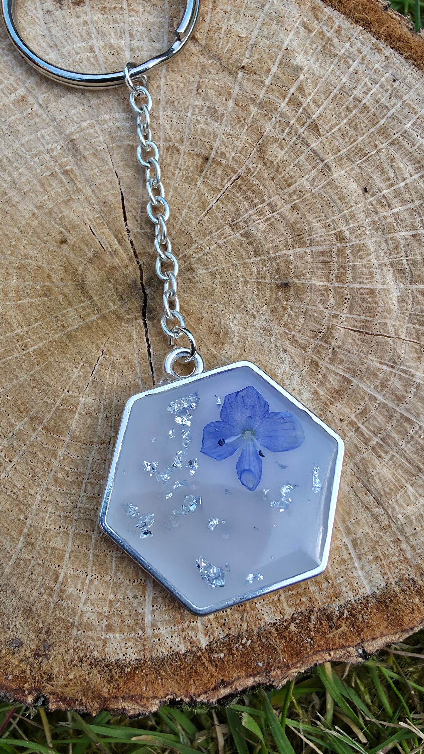 Frozen Spring flower