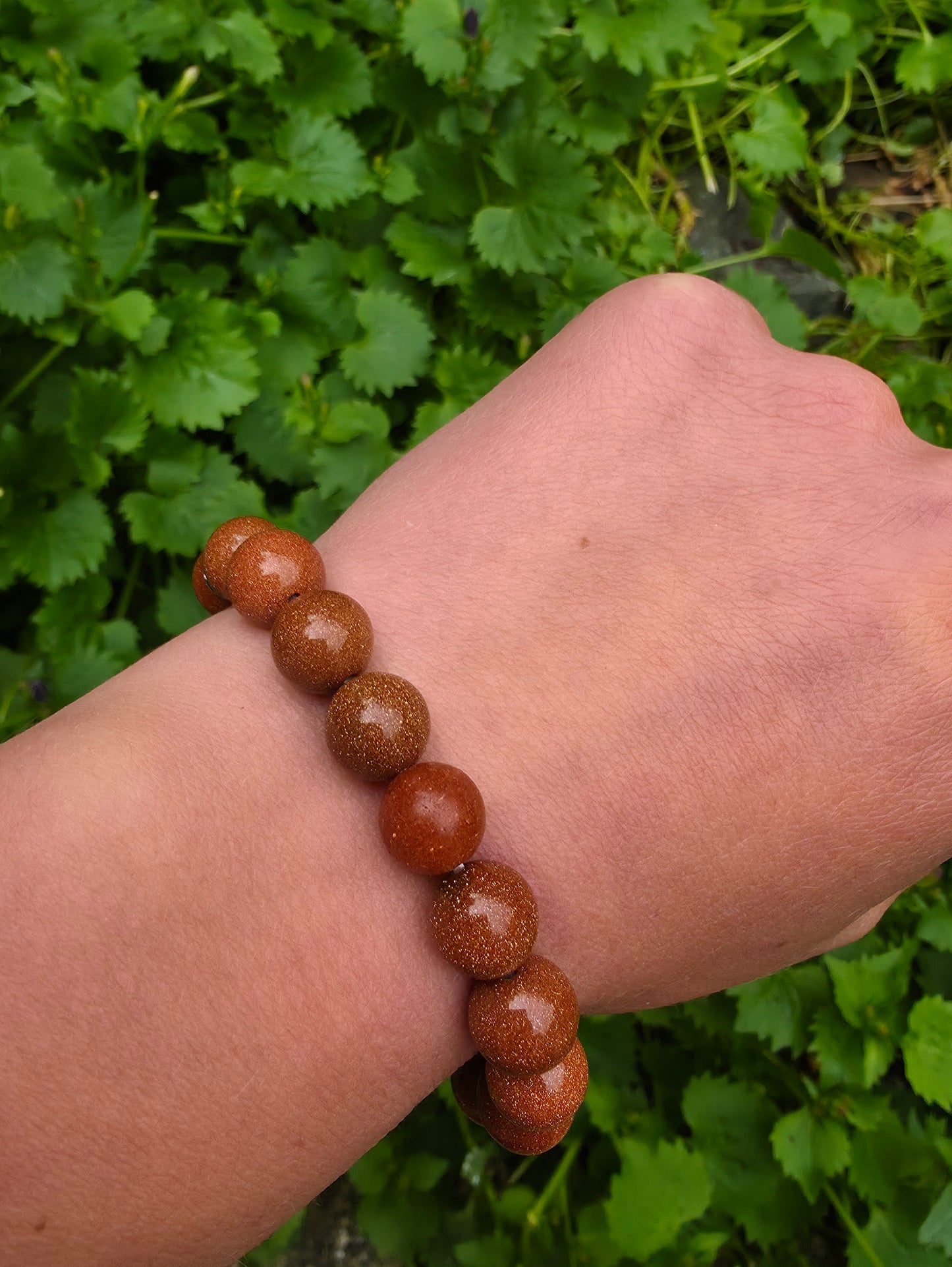 Sunstone bracelet