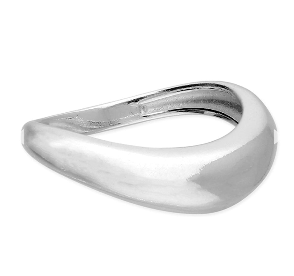 Sterling Silver Tapered Ring