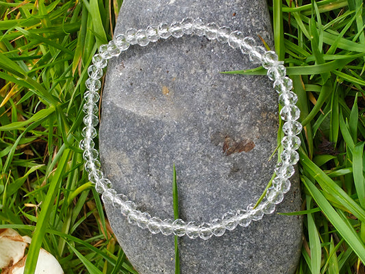 Clear crystals bracelet