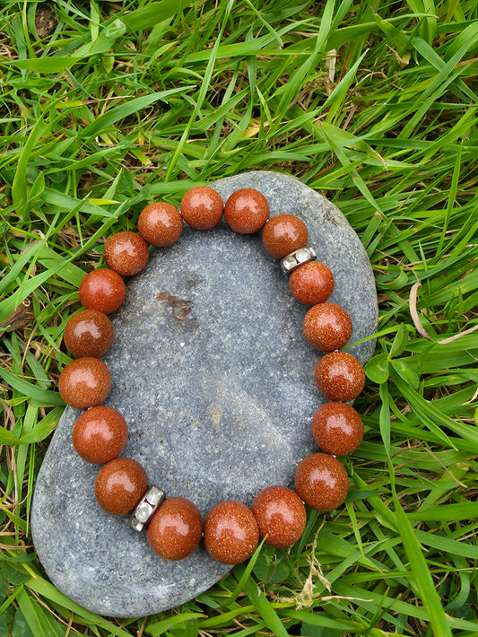 Sunstone bracelet