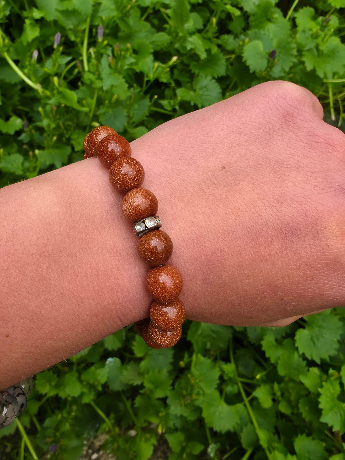 Sunstone bracelet